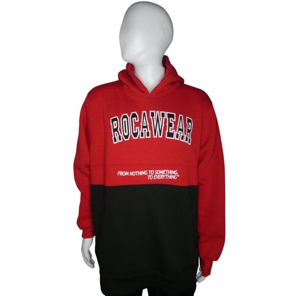 Rocawear‎ Men's Red Black Hoodie 901509 XL/L - Picture 2 of 7